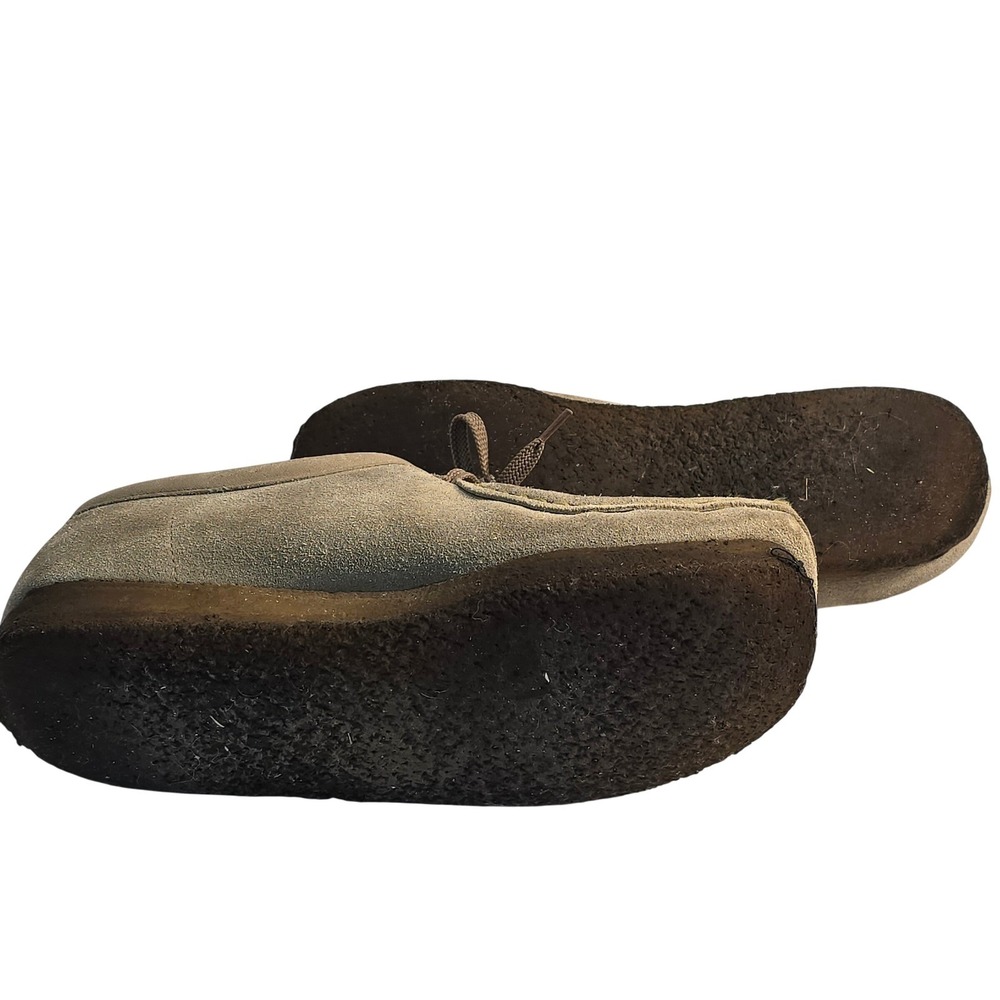 Clarks Originals Wallabee Men Sand Suede Moccasin Lace Up Crepe Sole Shoes - Picture 9 of 13